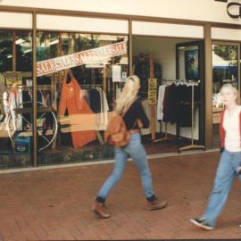 City Boulevard shops at the City Centre Mall in Coffs Harbour, 1990s