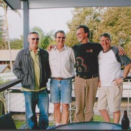 4 Blokes on verandah 29 Ford Street Red Rock 2008