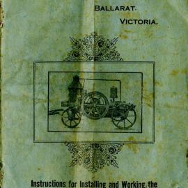 Instructions for Installing and Working the "Star" Oil Engine