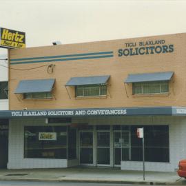 Ticli Blaxland Solicitors at 45 Grafton Street in Coffs Harbour, 1990s