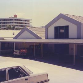 Rear of Albany House at 60-62 Albany Street in Coffs Harbour, 1990s