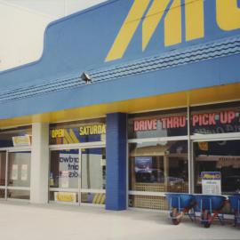 Mitre10 hardware store at 80 Grafton Street in Coffs Harbour, 1990s