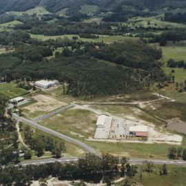 Aerial view of Englands Road in the North Boambee Valley, 1990s