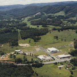 Aerial of Isles Drive, North Boambee Valley, 1990s