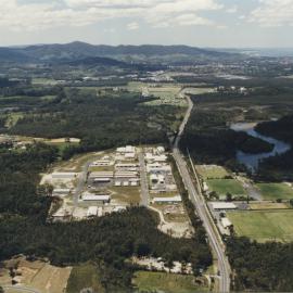 Aerial view of Hi-Tech Drive industrial estate in Toormina, 1990s