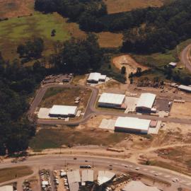 Aerial view of Keona Circuit in the North Boambee Valley, 1990s