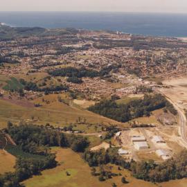 Aerial view of Coffs Harbour, 1990s