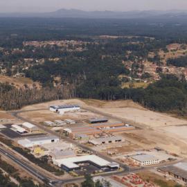 Aerial view of Hi-Tech Drive industrial estate in Toormina, 1990s