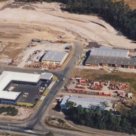 Aerial view of Hi-Tech Drive industrial estate at Toormina, 1990s