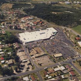 Aerial view of Toormina Gardens Shopping Centre, 1990s