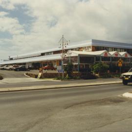 Jetty Village Shopping Centre on High and Orlando Streets in Coffs Harbour, 1990s