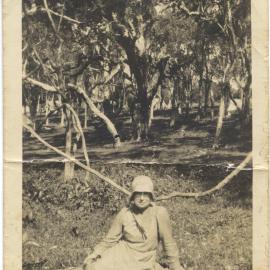Bertha Witts at Sawtell, 1930