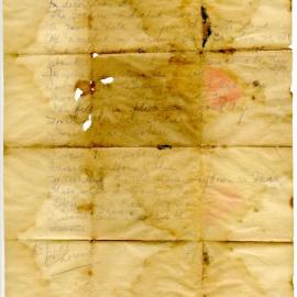 Handwritten song sheets