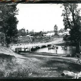 Coramba Bridge, 1922