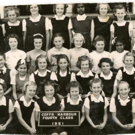 Fourth Class, Coffs Harbour Public School, 1951