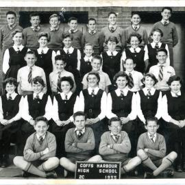Class 2C, Coffs Harbour High School, 1955