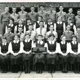 Class 3C, Coffs Harbour High School, 1956