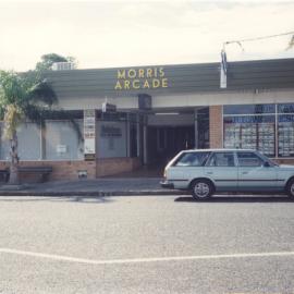 Morris Arcade in Bowra Street, 1990s