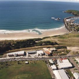 Aerial view of Orlando Street near Happy Valley, 1990s