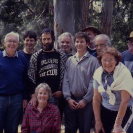Group in forest
