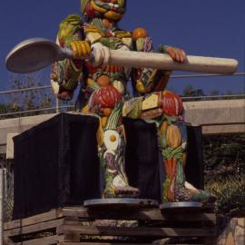 The Big Fruit Man at The Big Banana, 1970s-1980s