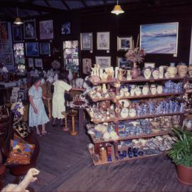 Interior of The Yellow Shed, Bellingen