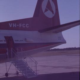 Ansett Fokker F-27 Friendship aeroplane, Coffs Harbour Airport