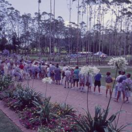 Crowds at Bonville International Golf Course