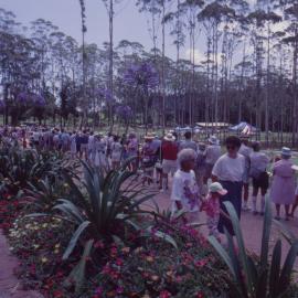 Crowds at Bonville International Golf Course