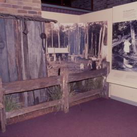 Timber industry display, Coffs Harbour Regional Museum