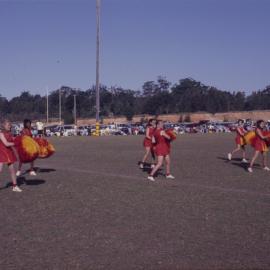 Coffs Harbour Comets cheerleaders