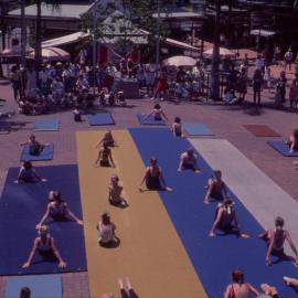 Gymnastics demonstration, City Centre Mall