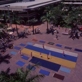 Gymnastics demonstration, City Centre Mall