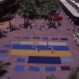 Gymnastics demonstration, City Centre Mall