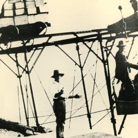 Basket landing at South Solitary Island