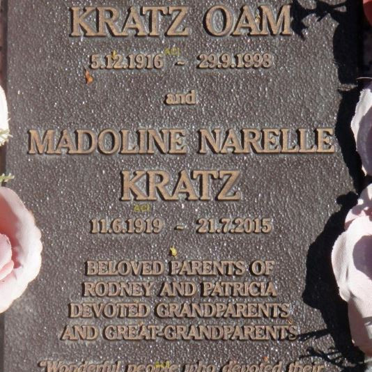 Ray Kratz OAM