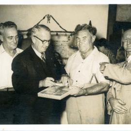 Jack Gerard with Vic Reddacliff and colleagues, c. 1950s