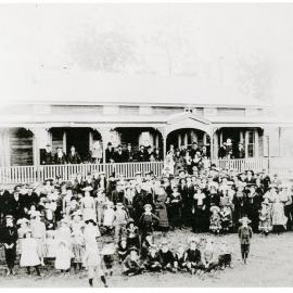 The official opening of Raleigh District Hospital at Bellingen, 5 July 1903
