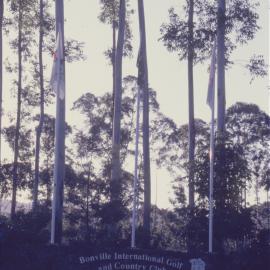 Signage at Bonville International Golf Course