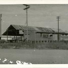 Loading dock of the Banana Growers Federation, c. 1957