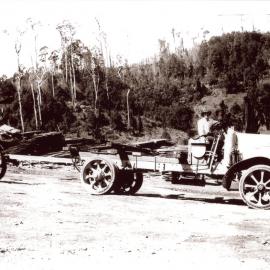 Tom Corfe's Leyland truck, early 1930s