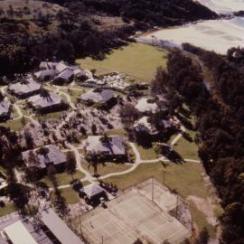 Aerial of Aanuka Beach Resort, Diggers Beach