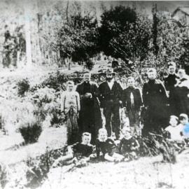 Outdoor family portrait