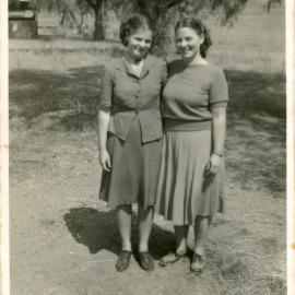 Two young women