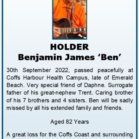 Benjamin J. Holder