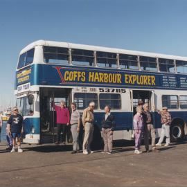Coffs Harbour Explorer bus at the Marina