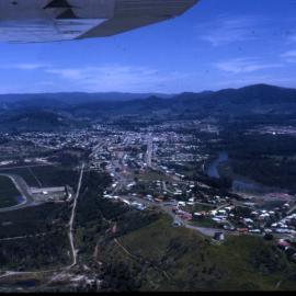 Coffs township and racetrack, 1967