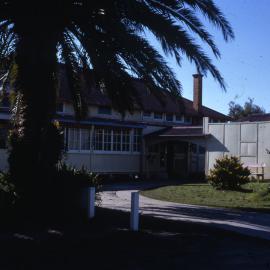 Front of Coffs Harbour District Hospital, September 1969
