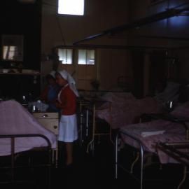 Nurse on the ward at Coffs Harbour District Hospital, September 1969