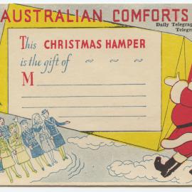 Australian Comforts Fund Christmas card